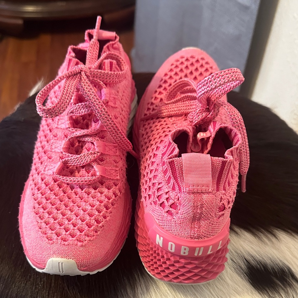 NOBULL Women's Bright Pink Sneakers